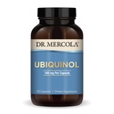 Dr. Mercola Ubiquinol - Understøtter energi, cellular sundhed og hjerte sundhed - 100 mg Ubiquinol - High- Absorption Formel - Non- GMO, Gluten- Free & Soy- Free - 90 kapsler (90 Servere)