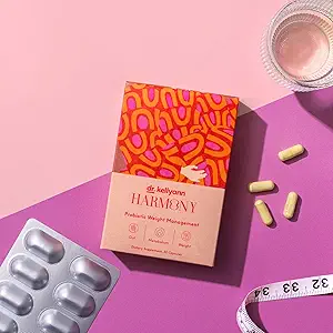 Dr. Kellyann Harmony Probiotic Weight Management (30 kapsler) Prebiotic and Probiotic to Support Weight Management and Promote Optimal Gut Health