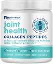 NativePath fælles sundhed Advanced Formel, Type 1 & 3 Peptider med Fortigel & Verisol, Grass- Fed Uflavored Collagen for kvinder & mænd, 30 Servering