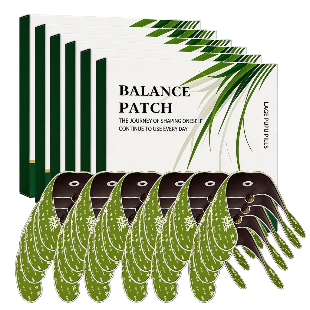 30PCS Japanese Herbal Patch,Natural Plant-Based Navel Relief Patches with Gentle Adhesive Design,Japanese Herbal Balance Patch Abdomen Relief Pads for Abdominal Comfort,Easy Topical Use