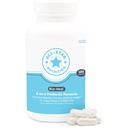 5- in-1 Bio- Heal ® Probiotiske kapsler til børn, mænd og kvinder - Bedste supplement til hjernefunktion, Gut Sundhed & Forstoppelse - Hylde Stabil & Forstærket med vitaminer, mineraler og Prebiotika