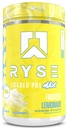 Ryse Loaded Pre Max Pre Workout Powder - Frosted Lemonade - 300mg Dual-Phase Caffeine for Sustained Energy for Men & Women - L-Citrulline, PeptiPump & Alpha-GPC for Power, Pumps & Focus - 25 Servings