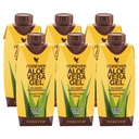 Forever Living - Aloe Vera Gel - 99,7% Pure Inner Leaf Aloe Vera Juice - Preservative- Free - 11.15 fl oz (pakning med 6)