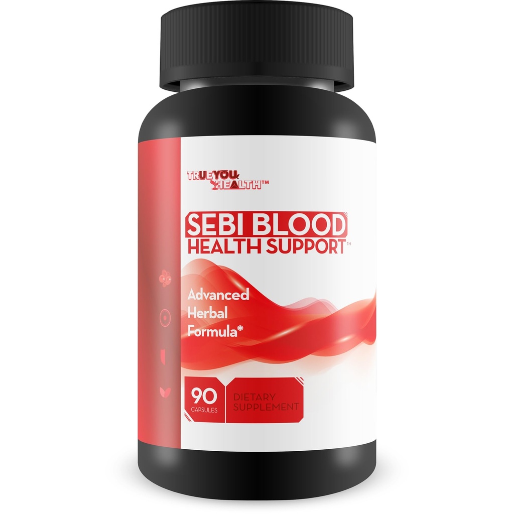 Sebi Blood Health Support - Blood Health Supplement - Blood Balance Blood Boost Formula - Inspired by Dr Sebi Blood Health - Help Improve Blood Flow & Reduce Oxidative Stress Naturally
