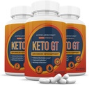 Justified Laboratories (3 Pack Keto GT Keto Pills 1275MG New & Forbedret formel Indeholder Apple Cider Vinagra Extra Virgin Olivenolie Powder Green Tea Leaf 180 Kapsler