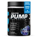 All Black Everything Non Stim Pre-Workout | Preworkout Energy Drink Mix | Caffeine Free | Creatine, Beta Alanine & Citrulline | Energy Supplement for Men & Women | Blue Razz | 40 Servings