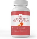 Pure Original Ingredienser Grapefrugt Seed Extract (100 kapsler) Altid Pure, Ingen tilsætningsstoffer eller Fillers, Lab Verified