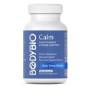 BodyBio Calm - Natural Stress Relief Blend med Rhodiola, Glycin & Phosphatidylserin - Understøtter afslapning, Mental Focus & Balanceret Cortisol - Non - Drowsy Formel