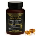 Black Seed Oil Capsules - Cold Pressed 120 Softgels 500mg, Premium Quality Nigella Sativa, 100% Pure Black Cumin Seed Oil - non-GMO (120 Greve - pakke af 1 plastic flaske)