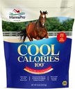 Manna Pro Cool kalorier 100 - Equine fedt supplement til heste, understøtter sund vægt Gain, Muscle Vedligeholdelse & Shiny Coat, Koncentreret tør fedt kalorie Booster, Low- Stivelse Formel, 8 LB taske