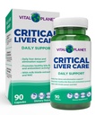 Vital Planet – Critical Liver Care Liver Cleanse Detox & Repair Daily Support with Milk Thistle, NAC Supplement N-Acetyl Cysteine, Dandelion, Turmeric, Berberine, Alpha Lipoic Acid, TMG, 90 Capsules