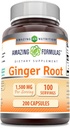 Amazing Formulas Ingefær Root 4: 1 Supplement Note 124; 1500 Mg Per Serving