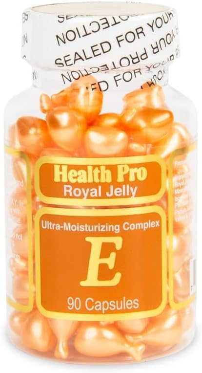 Royal Jelly & E-vitamin hudolie - 90 kapsler