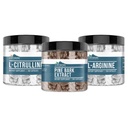 Earthborn Elements Pine Bark, L- Arginin, & L- Citrullin Capsule Bundle, 200 Kapsler Hver, Pure & Ufortyndet, Ingen tilsætningsstoffer