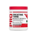 GNC Pro Performance Creatine Monohydrate + HMB - Micronized Creatine Powder for High-Intensity Workouts - Easy-Mix Powder - Informed Choice Certified - Gluten-Free & Soy-Free - 30 Servings