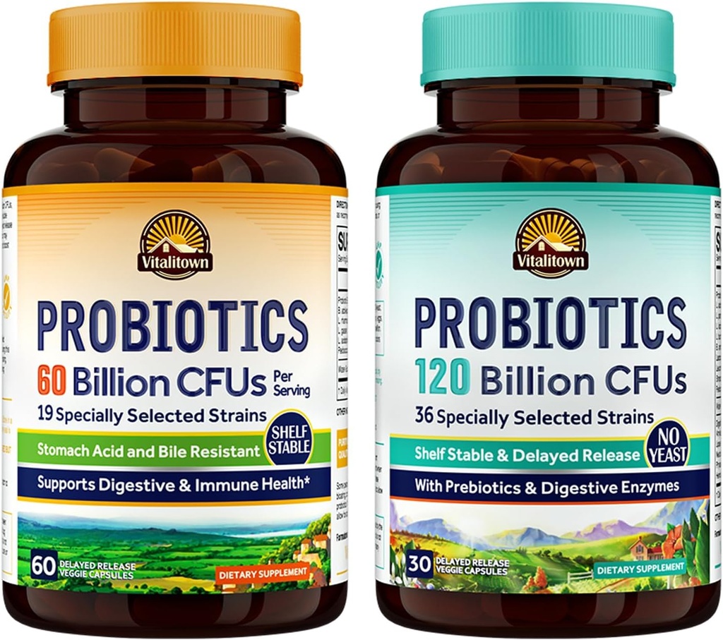 Vitalitown Probiotic Bundle (pakke med 2)