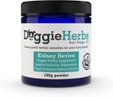 Certificeret Organic Nyre Revive - 100% Herbal Hund Nyre Sundhed Healing supplement til akutte og kroniske piller af Doggie Urter