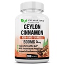 1800mg Organic Ceylon Cinnamon Kapsler 124; 180 Tæl 124; Understøtter Joints, Sund Inflammation Responses, Antioxidant & Kardiovaskulær Sundhed