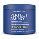 BodyHealth PerfectAmino Powder - BCAA og EAA Powder til Pre and Post Workout - Amino Acid Energy Drikke for mænd og kvinder til at støtte Lean Muskel og Inddrivelse - Lemon Lime - 30 Servere