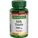 Naturens Bounty Milk Thistle Værdi Størrelse, 200 Softgels