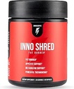 Inno Shred Fat Burner til mænd og kvinder med 100 mg Capsimax, Korn af Paradise, Organic Coffein, Green Tea Extract, Appetite Suppressant, Vægttab (60 Veggie Capsules) Name 124; (med Stimulant)