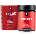 Inno Shred Fat Burner til mænd og kvinder med 100 mg Capsimax, Korn af Paradise, Organic Coffein, Green Tea Extract, Appetite Suppressant, Vægttab (60 Veggie Capsules) Name 124; (med Stimulant)