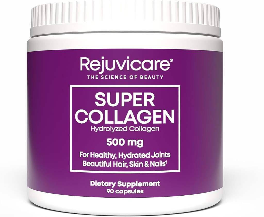Super Collagen kapsler til skønhed, sunde joints, hår, hud, og negle, 90 Servering, Multi, (N8745)
