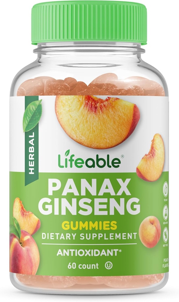 Levedygtig Panax Ginseng Supplement124; Great Tasting Ginseng Kosttilskud
