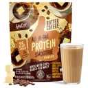 FlavCity Grass Fed Whey Protein Powder - Smør kaffe - 25g Protein, 10g Collagen & 87mg Koffein - Lavet med Organic Reishi & Cordyceps - Gluten Free & Ingen Tilføjet sukkerarter (20 Servere)