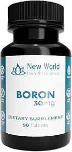 30mg Boron Tablets - 90 tabletter • 124; New World Health Brands • 124; Trace Minerals • Din krop har brug for at opretholde optimal sundhed og velvære