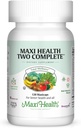Maxi Health Two Complete - Multivitaminer og mineraler - Fuld styrke - 120 Kapsler - Kosher