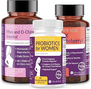 Intimate Rose Save 10% på Omfattende Wellness Bundle - Vitex, Myo-Inositol, og Probiotiske Kosttilskud til Hormone Balance og Feminin Sundhed