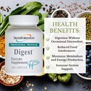 TRANSFORMERING GENESIS OF GOD SUNDHED Enzyme - Digest Wellness Supplement, Understøtter fordøjelse og immunsystem sundhed, hjælpemidler fordøjelse af lipider til at forbedre ydeevnen af pancreas & lever, (120)