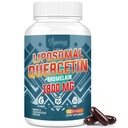 Liposomal Quercetin Phytosome, Quercetin med bromelain, Zink & vitamin C, Bioactive Phytosome Complex, 20X Højere Absorption - 60 Softgels