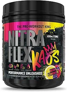 Nitraflex KAOS Berry Lemonade Pre- Workout Powder,