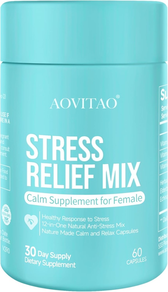 Nattetid Afslapning Urtekapsler Understøtter Rastful søvn med Magnesium & Ashwagandha