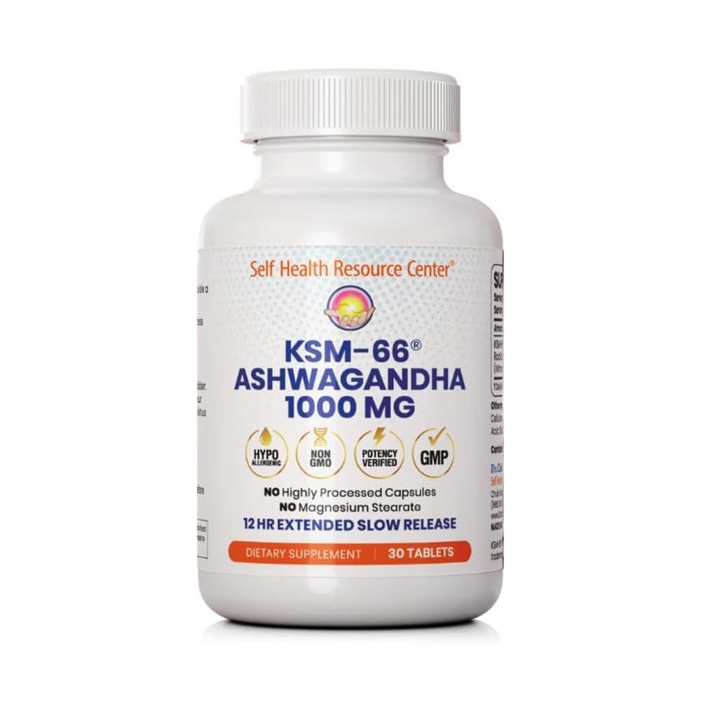 Dr Clark Store Ashwagandha – 1000mg, 30 Tablets, Natural Stress Relief, Energy & Mood Support