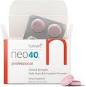 HumanN Neo40 Professional - Daily Heart & Circulation Support - Methylfolat, Beet Root Powder, Hawthorn Berry, L- citrlin - 60 opløselige tabletter