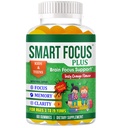 Kids Omega 3 Kids Focus and Attention Supplements, Focus Gummies for Teens, Concentration & Brain Support, Teen Omega 3 Supplement, Children Vitamins- 60 Gummies