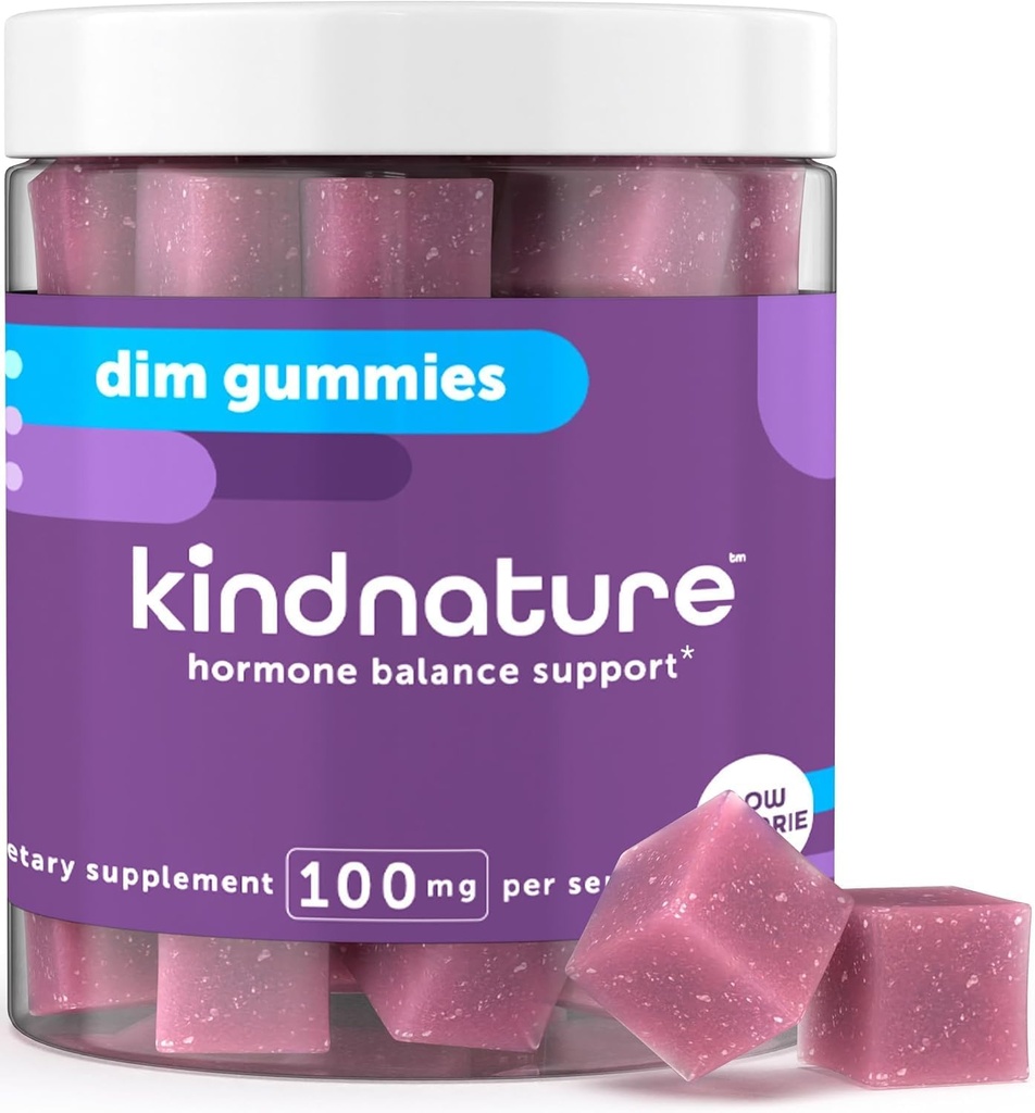 Kindnature DIM Supplement Gummies - 100 mg DIM Gummies