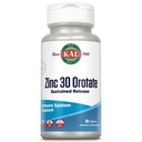 KAL Zink Oroter 30mg, Vedvarende udgivelse, Chelated Zink tabletter, immunsupporttillæg, Protein Syntese, Metabolisme, Energistøtte, Vegan, Gluten Free, 60- Day Garanti, 90 Servere, 90 tabletter