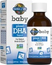 Livets have Baby DHA Drops, 600mg Omega 3 DHA Vegan for Baby 's Brain & Eyes fra Vegetarisk Friendly Plant Based Sources (No Fish Oil) for Babies & Toddlers, 37,5 ml (1,26 fl oz) Flydende