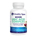 Uric Acid Support Supplement – 14-Ingredient Botanical Complex with Tart Cherry, Celery Seed & Chanca Piedra – Daily Uric Acid Balance & Kidney Support – 60 Vegetarian Capsules