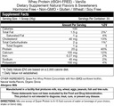 Fortifeye Super New Zealand Græs Fed Whey Protein Vanilla Flavor, 20 Servering, 1 Pack - Non- Denaturated Organic Grass Fed Whey Protein Powder for Workout, Sport Nutrition & forbedre immunsystemet