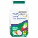 Equate Daily Fiber Supplement Chewable Tablets – 90 Count, Sugar-Free Prebiotic Fiber for Digestive Health, Assorted Fruit Flavor Tablets for Adults - Includes Sticker