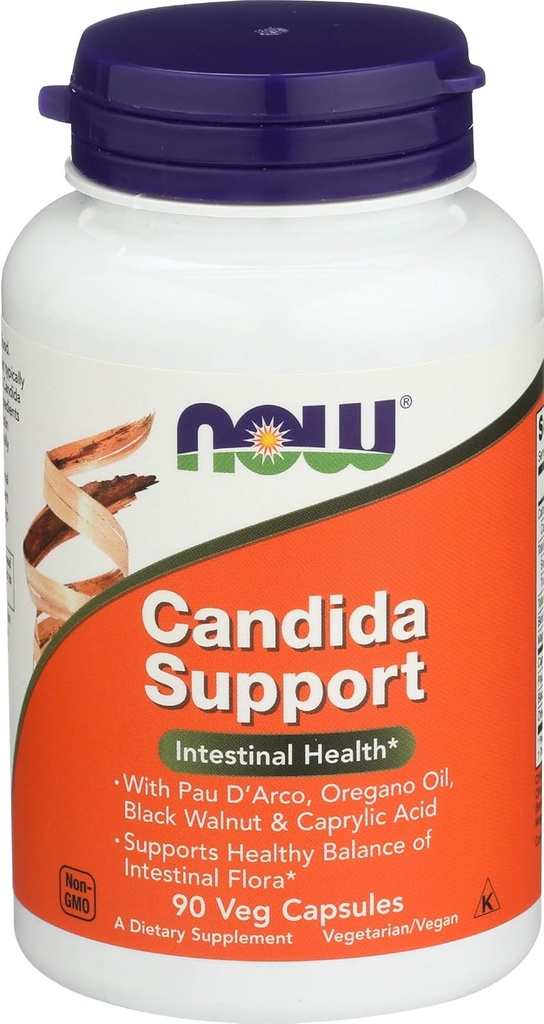 Now Candida Support, 90 Count (pakke med 2)