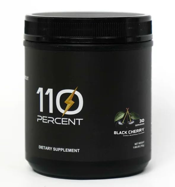 Pre-Workout Powder, Energy & Focus Support for Strength Training, Powerlifting & High-Intensity Workouts | 30 Servings, 762g (Black Cherry)