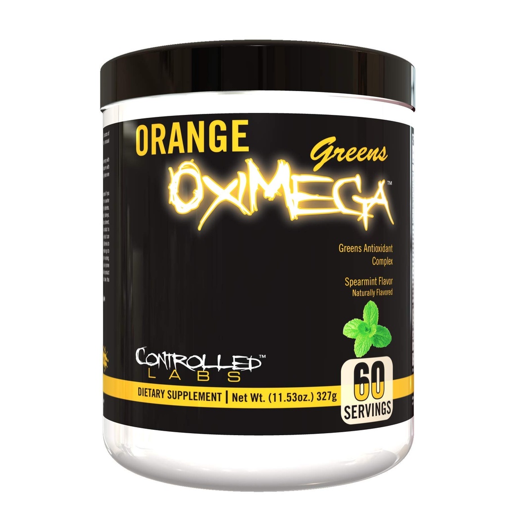 Kontrollerede Labs Orange OxiMega Green Spearmint -- 0,72 lb