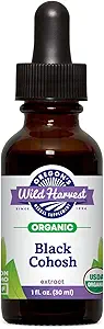 Oregon 's Wild Harvest 1: 1 Organic Black Cohosh Extract, 1 Fluid Ounce