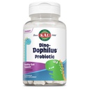 KAL DinoDophilus Probiotics for Kids - Chewable Kids Probiotic with 2 Billion CFU for Children's Gut Health and Digestion Support - Natural Black Cherry Flavor, 60 Chews